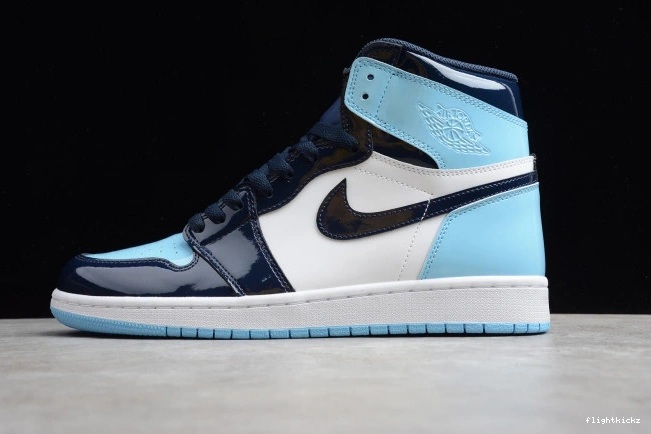 High 1 Jordan UNC Air OG CD0461-401 Retro Patent 0824